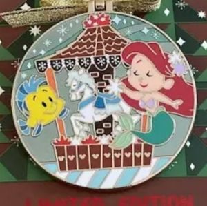 Disney Beach Club Christmas Pin/Ornament-Little Mermaid